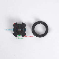 37mm - 43mm Tubular Motor Drive Crown For AM25 Motor