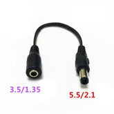 Rollerhouse DC3.5 to DC5.5 Conversion Cable Length: 20cm