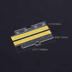 Vertical Blinds Slat Clips - Dream Curtain Accessories Vertical Blinds Accessories Hanger Clips Vertical Blind Transparant Repair Clip