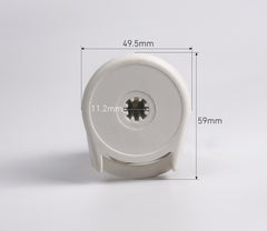 Roller Blinds Replacement Parts Kit for 1.5"(38mm) Tube, Roller Shade Fitting with R8 Clutch, Metal Bracket and Pin Plug