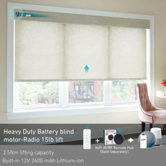 Rollerhouses ERB35 | 2"(50mm) Rechargeable Roller Shade Motor Kit,Remote control.