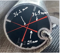Coolaroo Roller Shade Motor,for Coolaroo Outdoor Shades Fit 38mm Shade Tube, Rechargeable Battery Powered Motor Kit with Controller