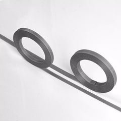 PP Tape With Glue For Curtain & Blinds - 50 m/roll 12 mm Width Grey PP Tape With Glue -Roller Blinds, Garden Tape, Window Tape, Gardening Tape