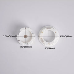 37mm - 43mm Tubular Motor Drive Crown For AM25 Motor