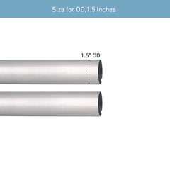 Roller Shades Tube,1-1/2"(38mm) Aluminum Tube,Roller Blinds Tube - 1 PCS