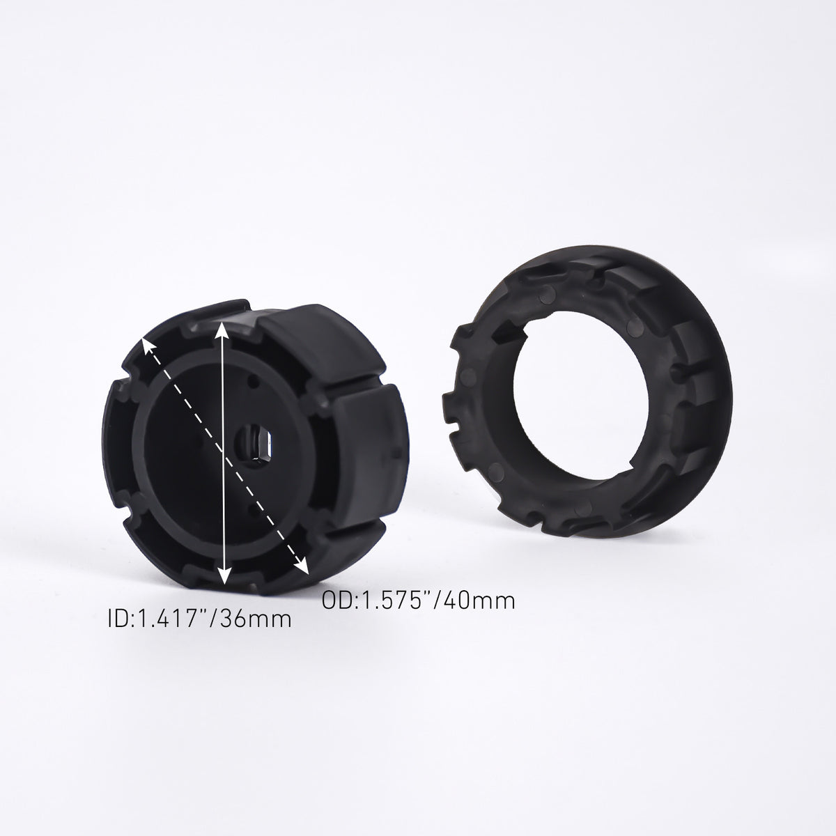 37mm - 43mm Tubular Motor Drive Crown For ERB25 Motor