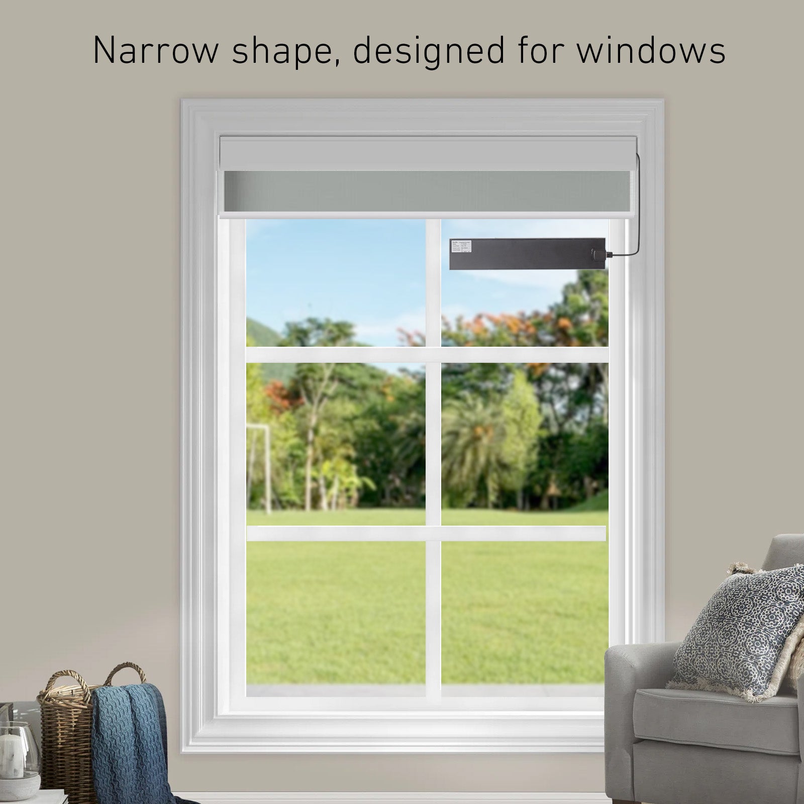 Blinds Solar Panels 5Volt Small Solar Charger for Motorized Blinds, Windows Curtain.