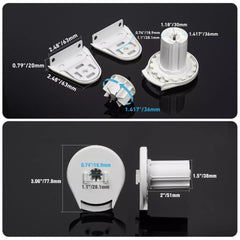 Skyline SL20 Roller Shade Clutch for 1 1/2" (38mm) Tube with Metal Bracket Long Service Life, Heavy Duty, Max Load 20 LBs，Work With Projector Screen, Roller Blinds and Zebra Blind