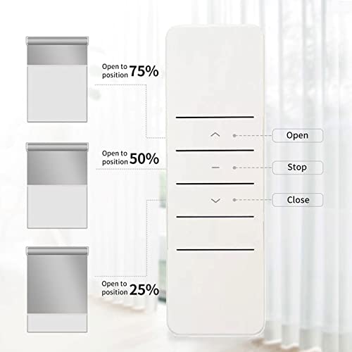 AC100-260V Roller Blind Motor Remote Control.