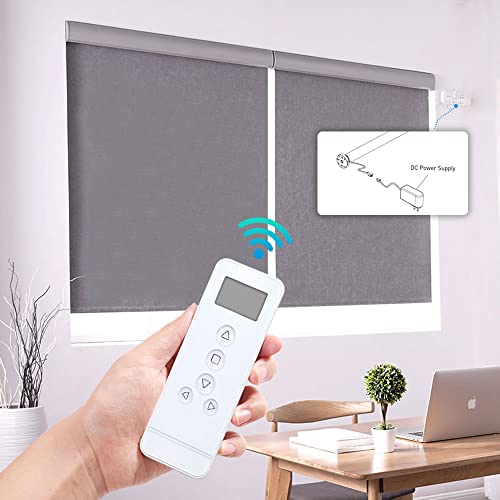 12V Hardwired with Remote Blinds Motor Kit Retrofit 38mm Tube.