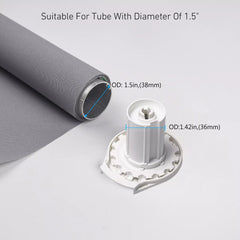 Skyline SL20 Roller Shade Clutch for 1 1/2" (38mm) Tube with Metal Bracket Long Service Life, Heavy Duty, Max Load 20 LBs，Work With Projector Screen, Roller Blinds and Zebra Blind