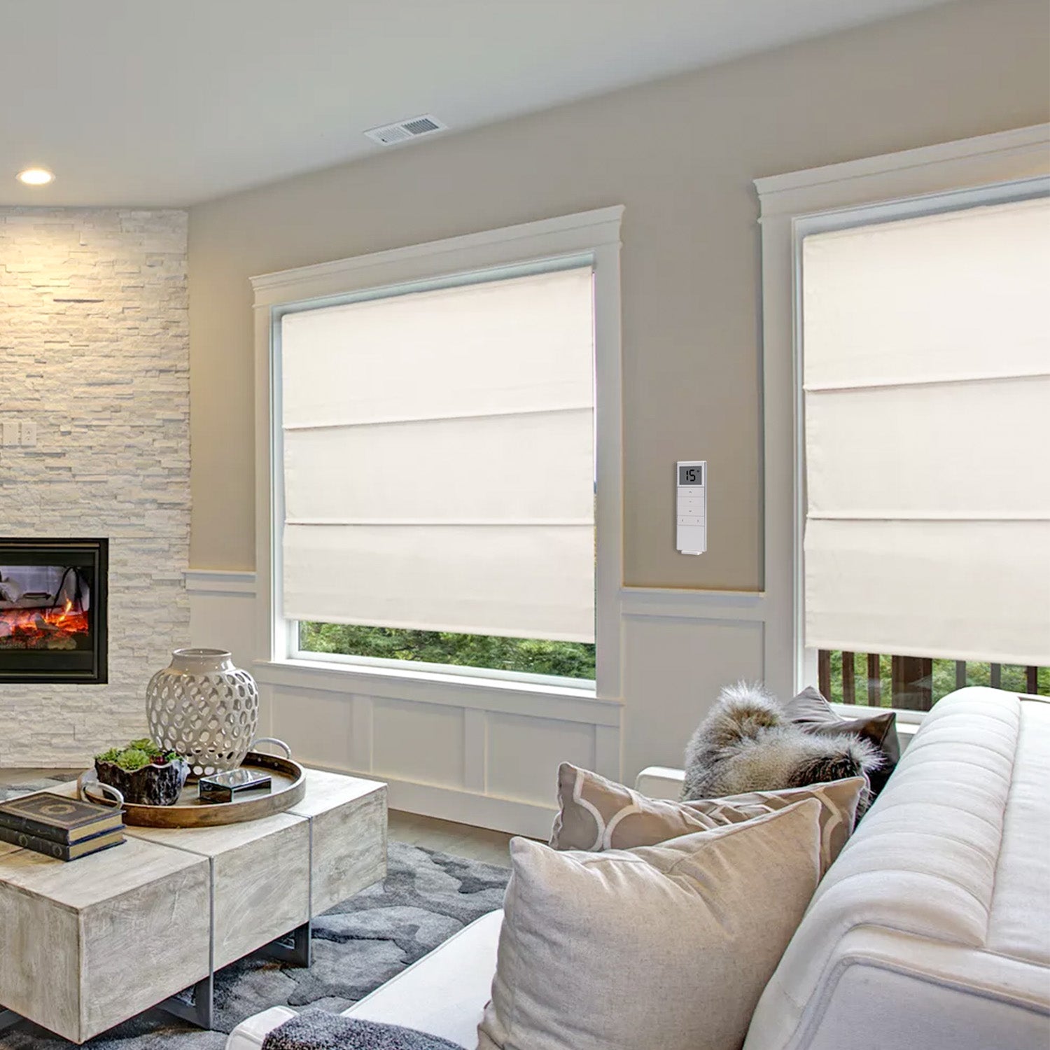 DC1602 15 channel motorized blind Roller Shades Blinds Remote Controller Accessories.