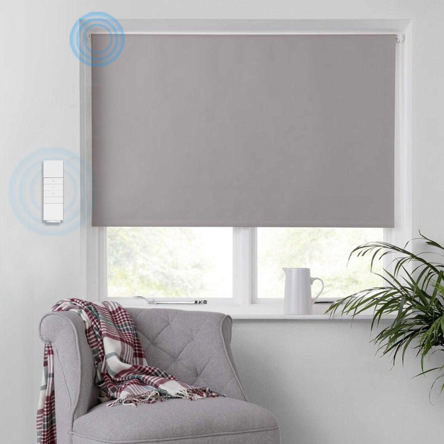 Replacement Remote control 1 channel #DC1600 for Electric Roller Blinds and Shades.