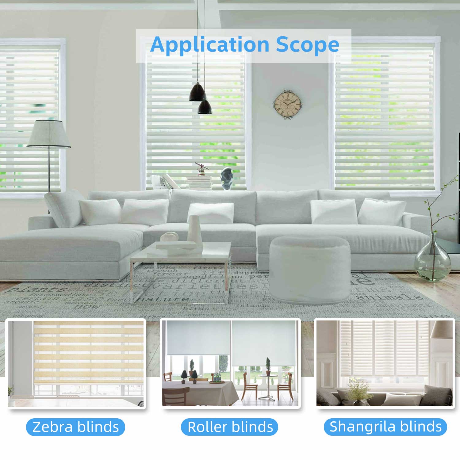 AC100-260V Roller Blind Motor Remote Control for 1.5 Inch Shade Tube.