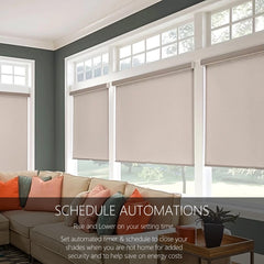 Smart Roller Blinds Motor for 1"(25mm) OD Tube, for Alexa,GoogleHome,Rechargeable.