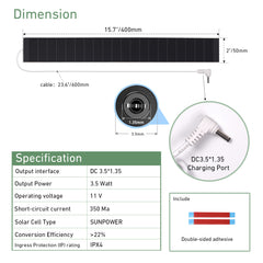 8.4V blinds solar panle DC35135