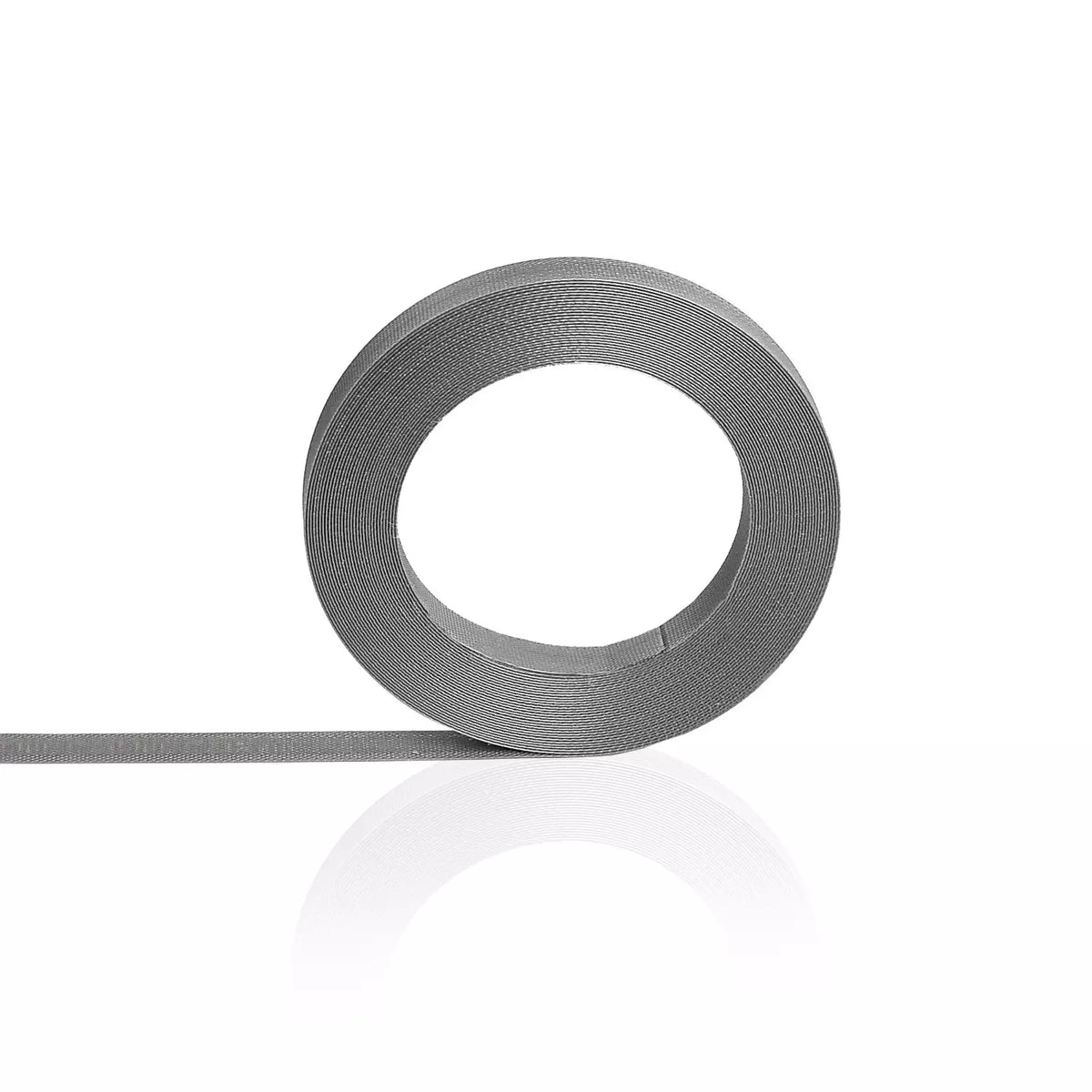 PP Tape With Glue For Curtain & Blinds - 50 m/roll 12 mm Width Grey PP Tape With Glue -Roller Blinds, Garden Tape, Window Tape, Gardening Tape