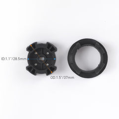 37mm - 43mm Tubular Motor Drive Crown For ERB25 Motor