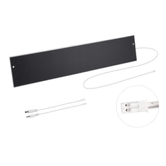 12V/6W Solar Panel for Electric Roller Shutters，Pergola Screen，Motorized Blinds, LED, Ring Camera. Max 16.8V Solar Charger, JST, DC5.5*2.1, DC3.5*1.35 Port