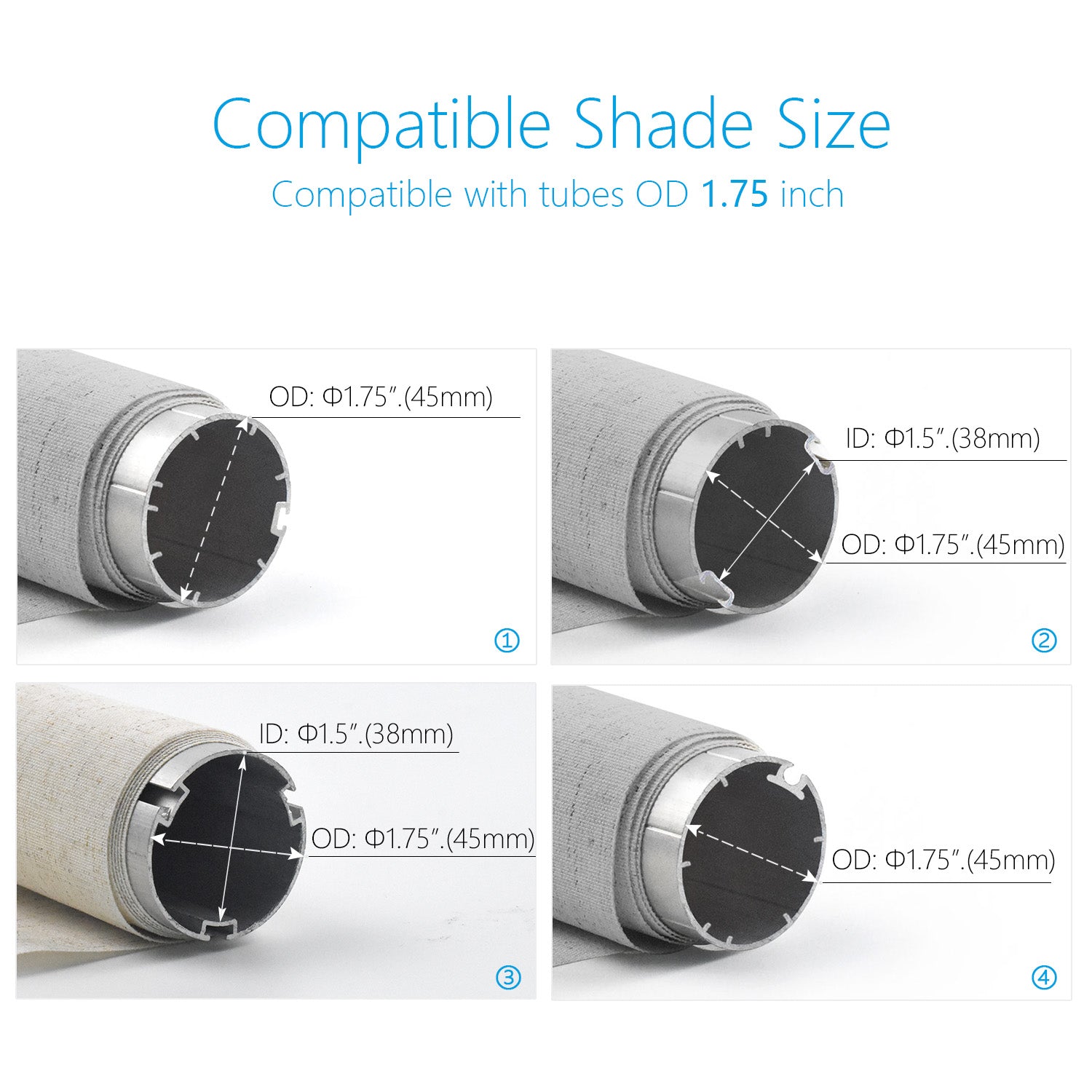 45mm Shade Tube